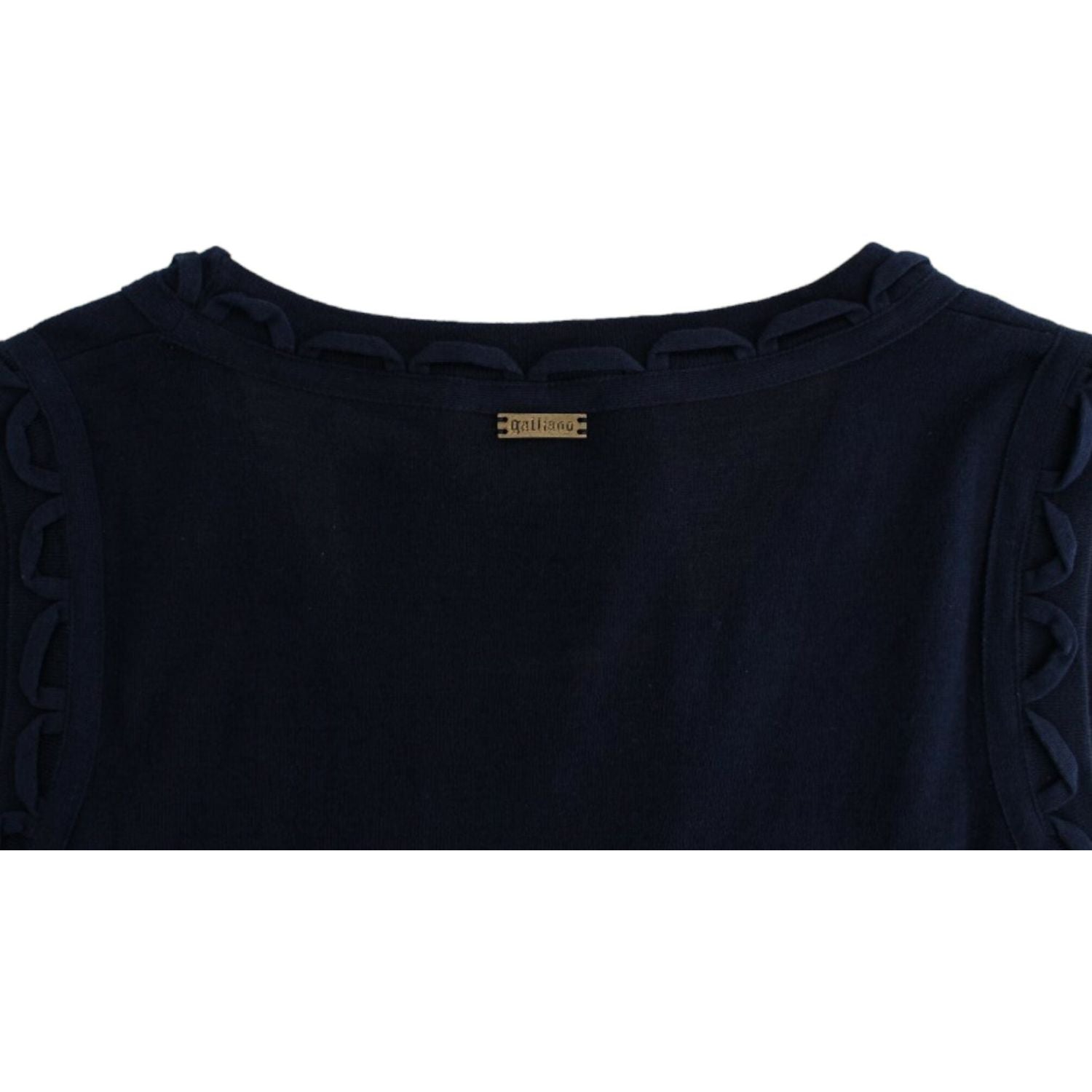 John Galliano Blue cotton jersey dress