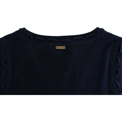 John Galliano Blue cotton jersey dress