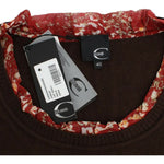 Cavalli Brown crewneck sweater SIG11984-1