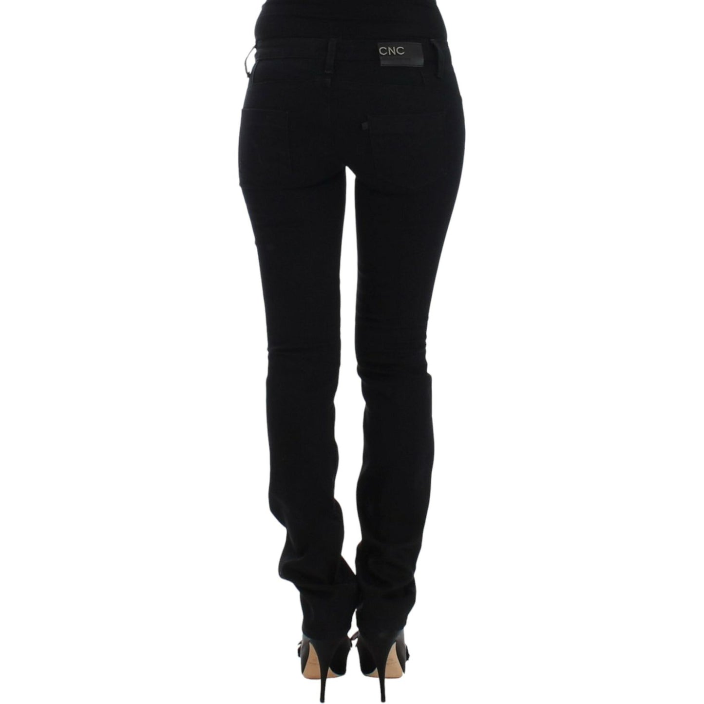 Costume National Black straight leg jeans Jeans & Pants