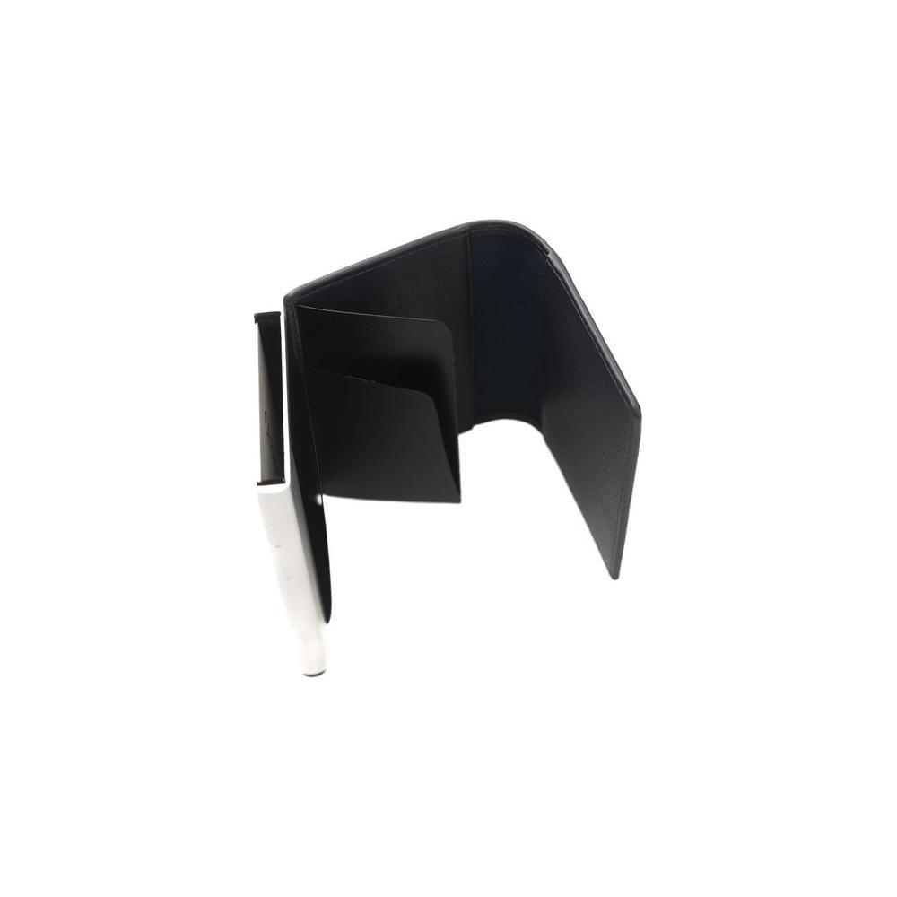 Cerruti 1881 Blue Calfskin Men Wallet