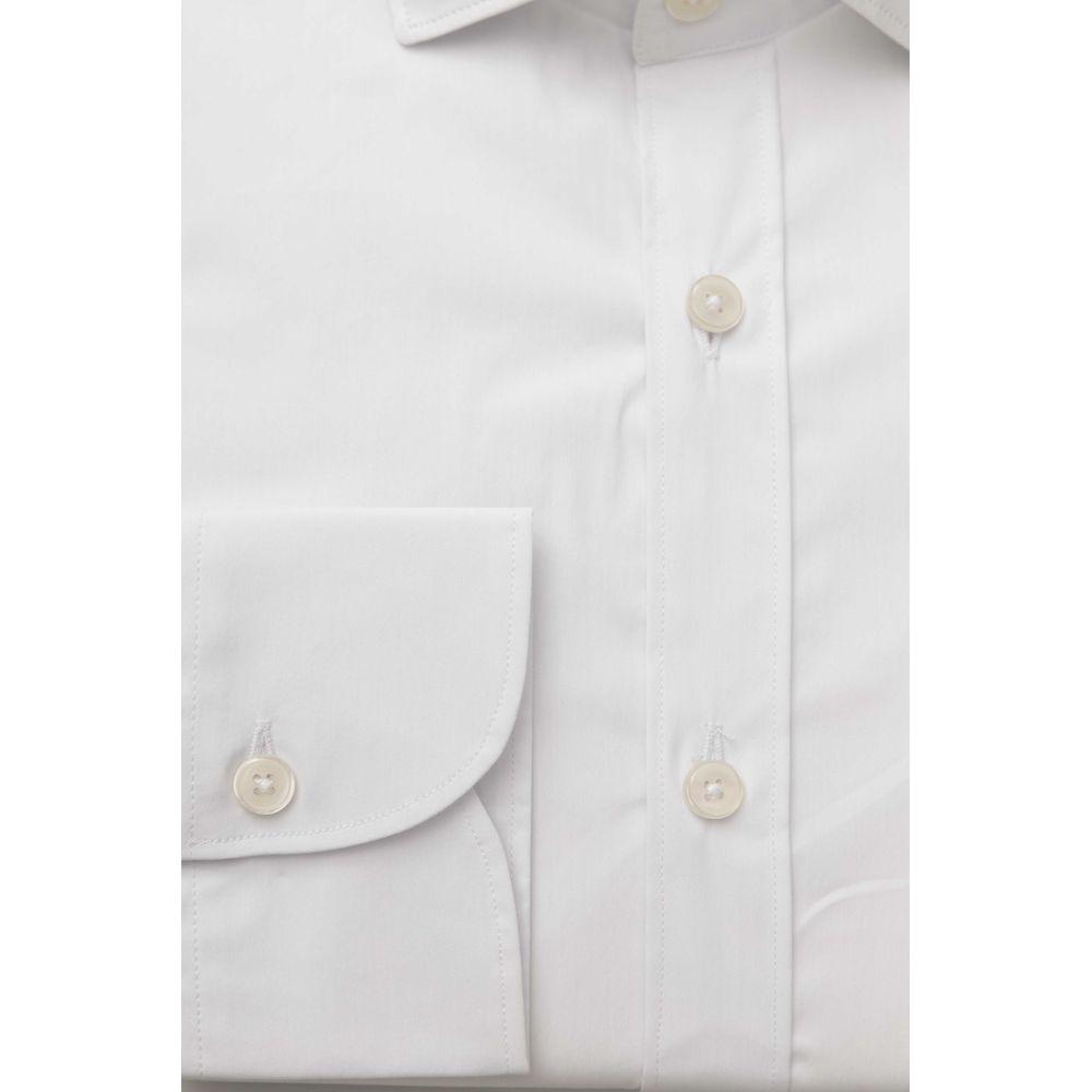 Bagutta White Cotton Shirt