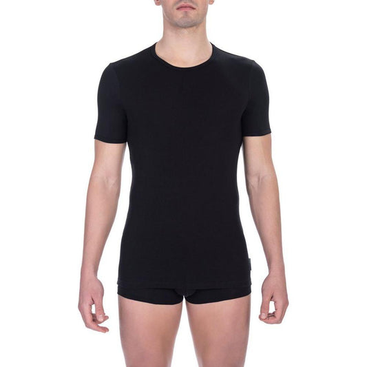 Bikkembergs Black Cotton Men's T-Shirt