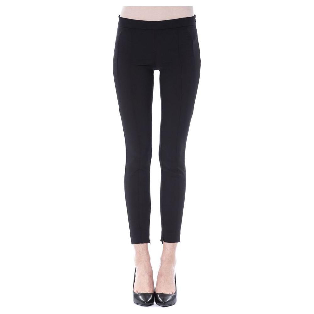 BYBLOS Black Polyester Women Pants BY-17640-IT38 | XS