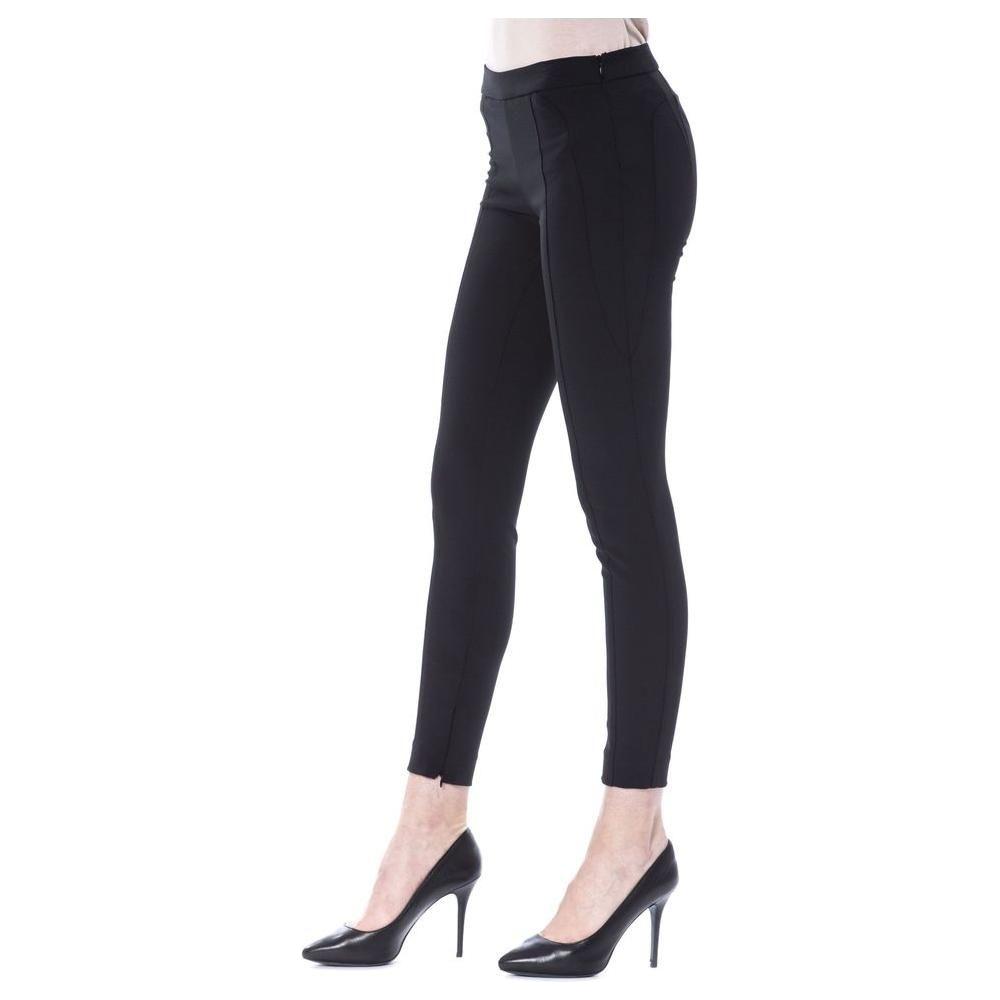 BYBLOS Black Polyester Women Pants BY-17640-IT38 | XS