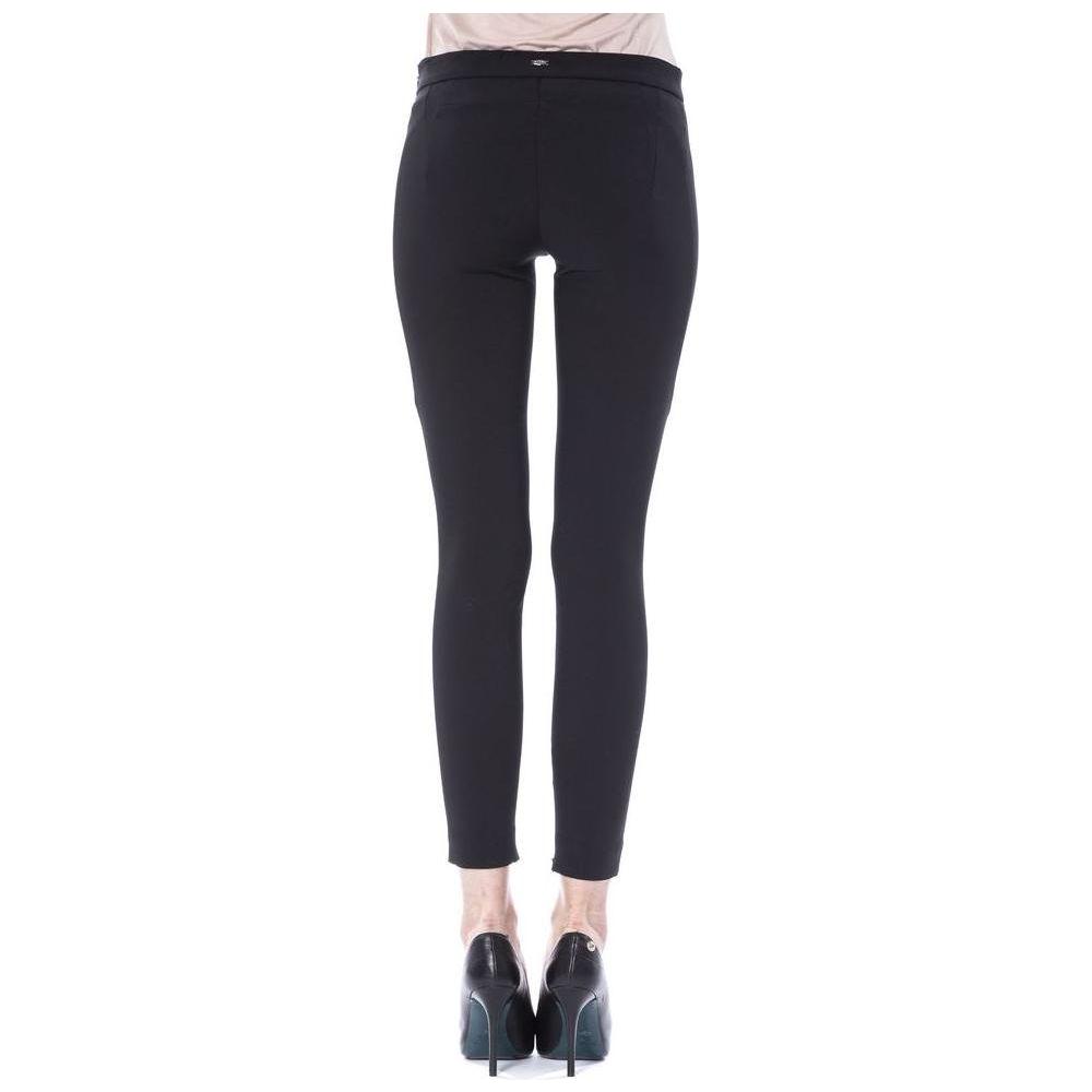 BYBLOS Black Polyester Women Pants BY-17640-IT38 | XS