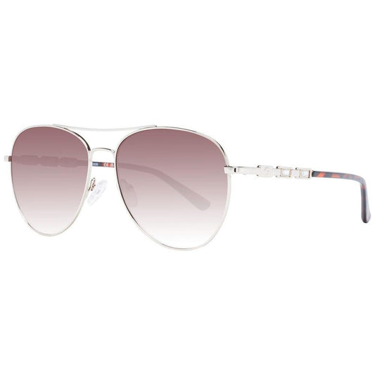 Guess Silver Women Sunglasses GU-1045670
