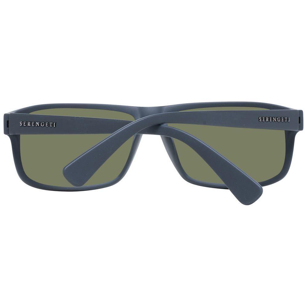Serengeti Gray Plastic Sunglasses