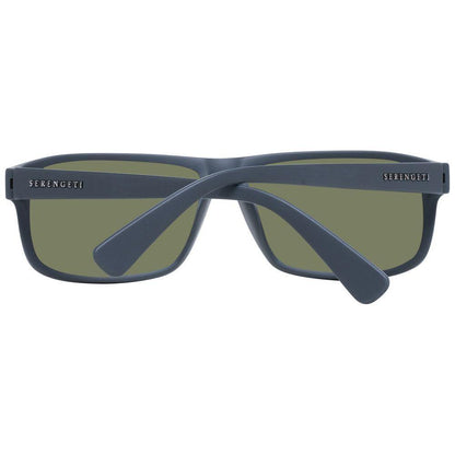 Serengeti Gray Plastic Sunglasses