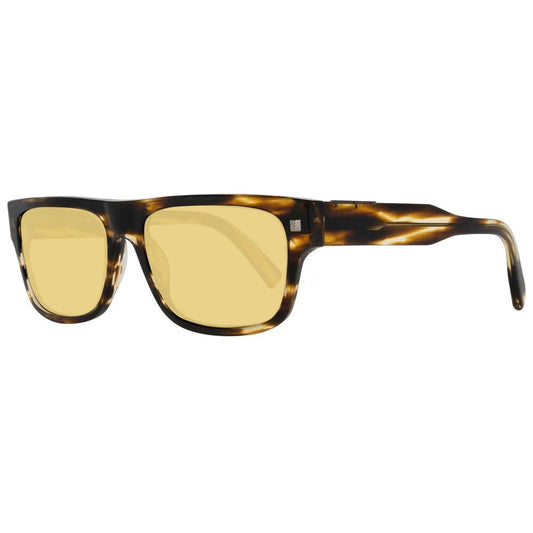 Ermenegildo Zegna Brown Men Sunglasses ERZE-1032606-FBB-161