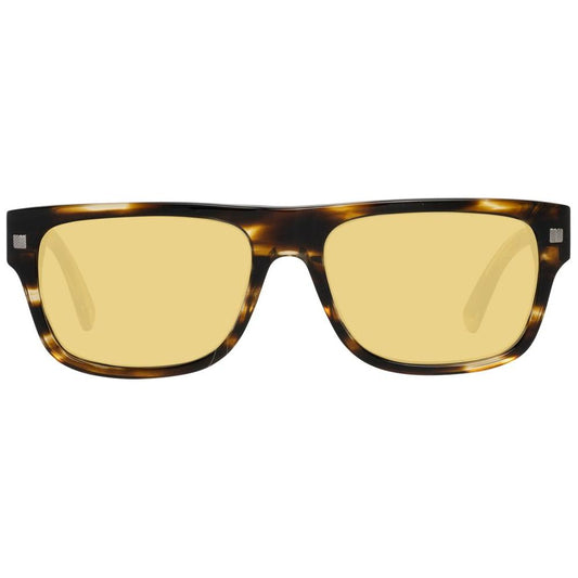 Ermenegildo Zegna Brown Men Sunglasses ERZE-1032606-FBB-161
