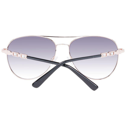 Guess Rose Gold Metal Sunglasses