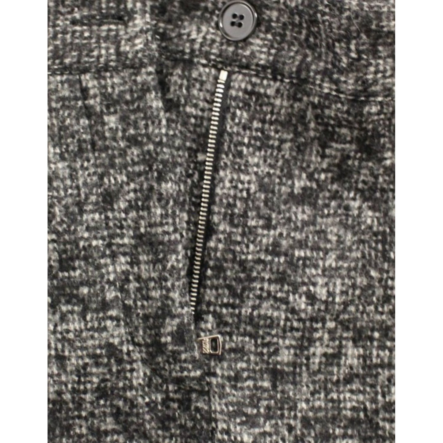 Dolce & Gabbana Gray wool shorts pants