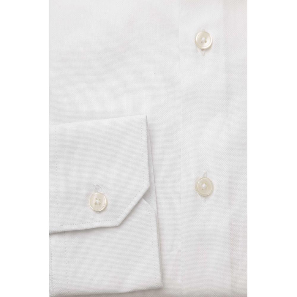 Bagutta White Cotton Shirt