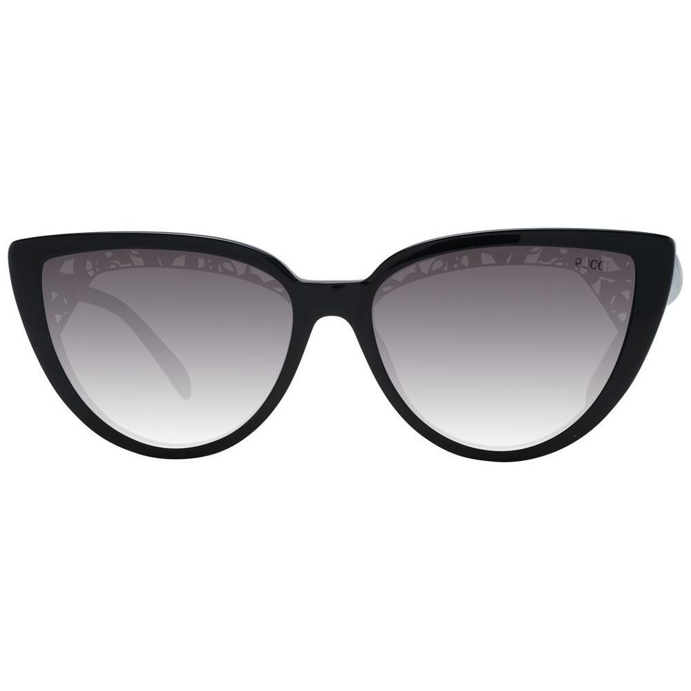 Emilio Pucci Black Plastic Sunglasses