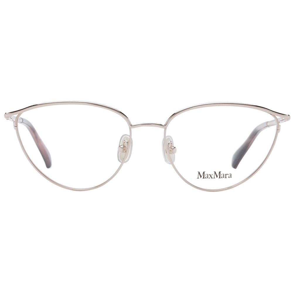 Max Mara Rose Gold Metal Glasses (Frames)