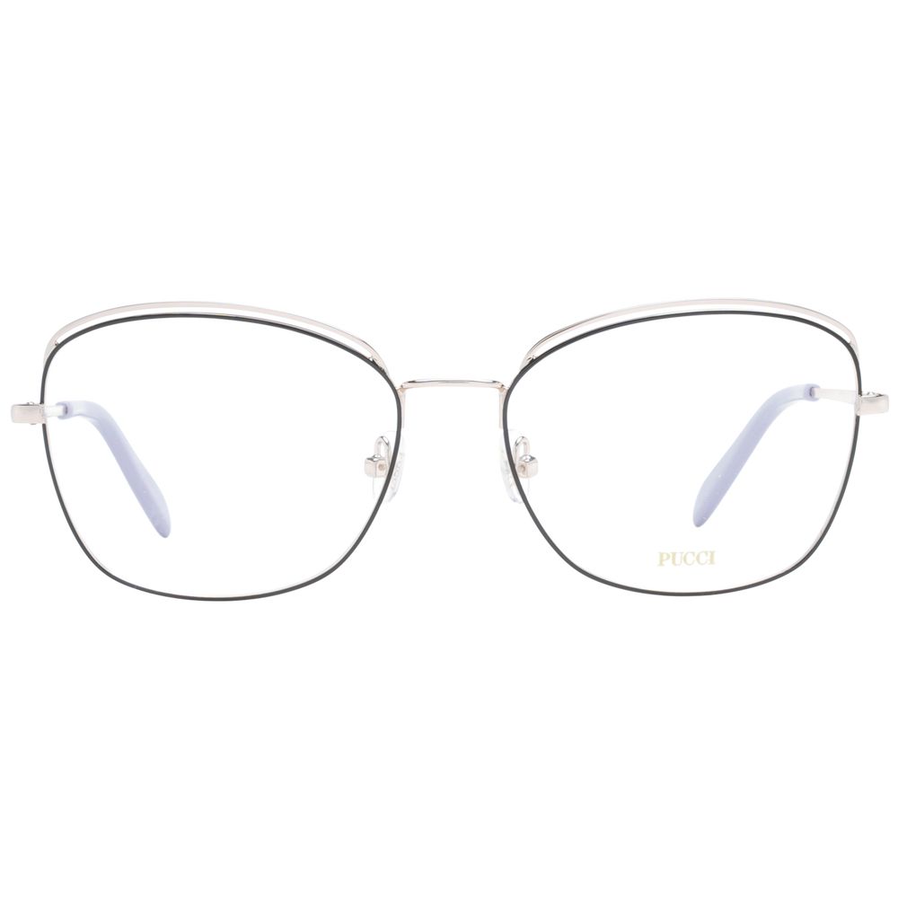 Emilio Pucci Black Metal Glasses (Frames)