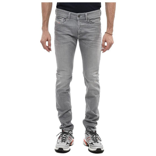 Diesel Gray Cotton Jeans & Pant DI-12834-W29