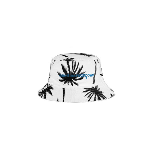 Comme Des Fuckdown Palm Print Chic Fisherman Hat CO-9573-UNI