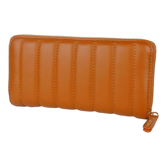 Ungaro Chic Quilted Faux Leather Wallet in Brown UN-12320