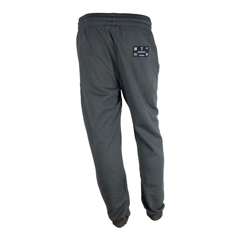 Diego Venturino Grigio Cotton Men's Track Pant