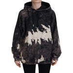 Dsquared² Multicolor Dye Cotton Hoodie Sweatshirt Sweater TSH83460