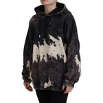 Dsquared² Multicolor Dye Cotton Hoodie Sweatshirt Sweater TSH83460