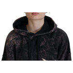 Dsquared² Multicolor Dye Cotton Hoodie Sweatshirt Sweater TSH83460