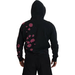Dsquared² Black Tie Dye Cotton Hooded Sweatshirt Sweater TSH83475-48