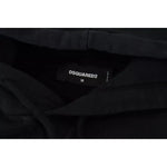 Dsquared² Black Tie Dye Cotton Hooded Sweatshirt Sweater TSH83475-48