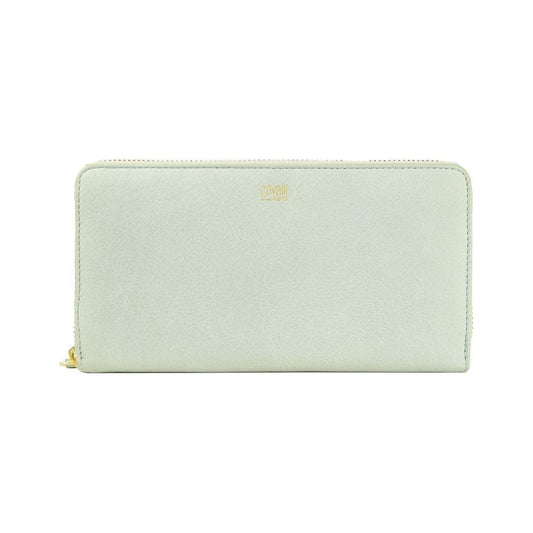 Cavalli Class Gray Calfskin Women Wallet WOMAN WALLETS