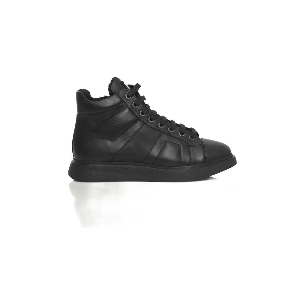 Cerruti 1881 Black Cowhide Sneaker