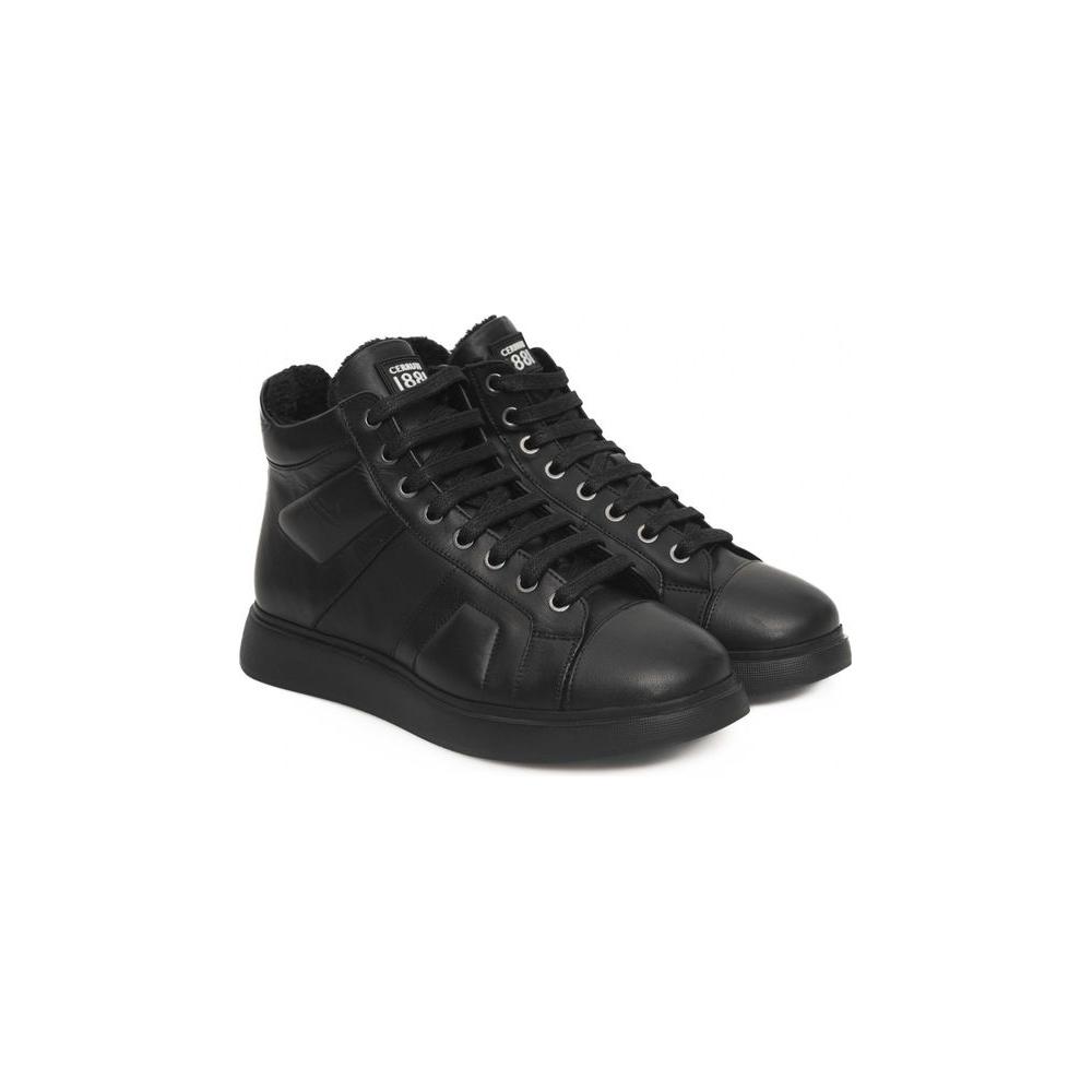 Cerruti 1881 Black Cowhide Sneaker