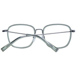 Ted Baker Green Men Glasses Frame, full-rim metal square design with a 51-17-140 size, green demo lenses, and a branded case included.