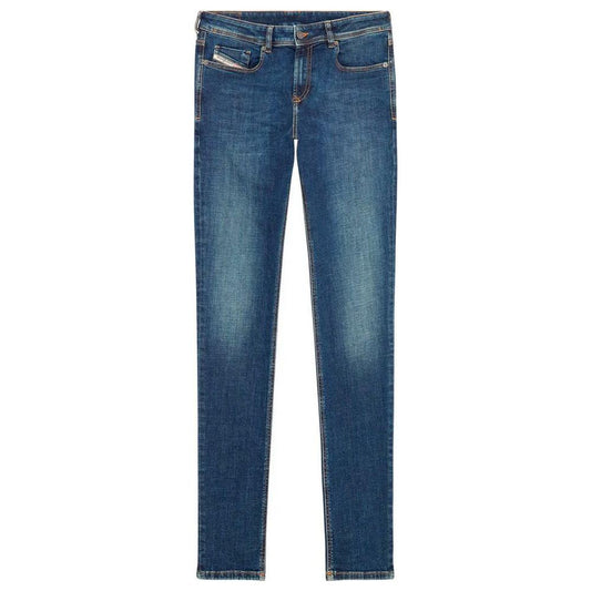 Diesel Blue Cotton Jeans & Pant DI-12753-W30
