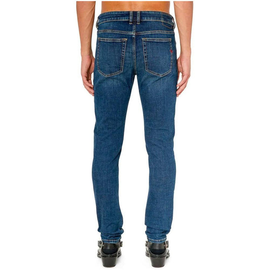 Diesel Blue Cotton Jeans & Pant DI-12753-W30