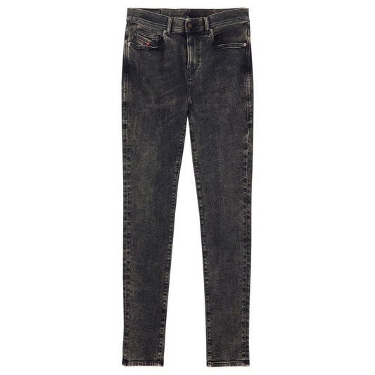Diesel Black Cotton Jeans & Pant DI-12750-W30