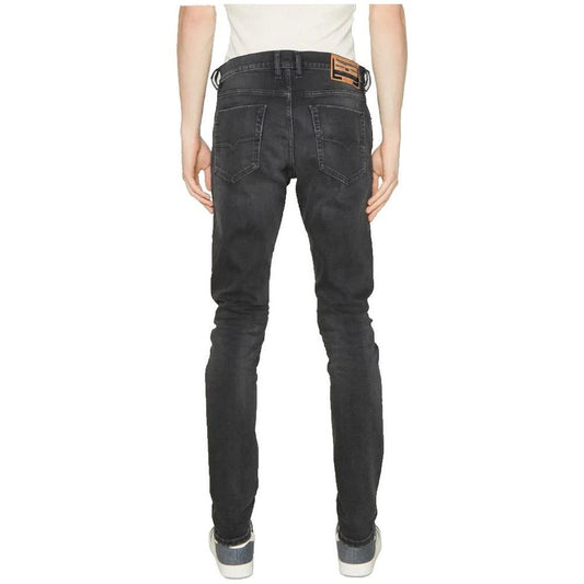 Diesel Black Cotton Jeans & Pant DI-12025-W28