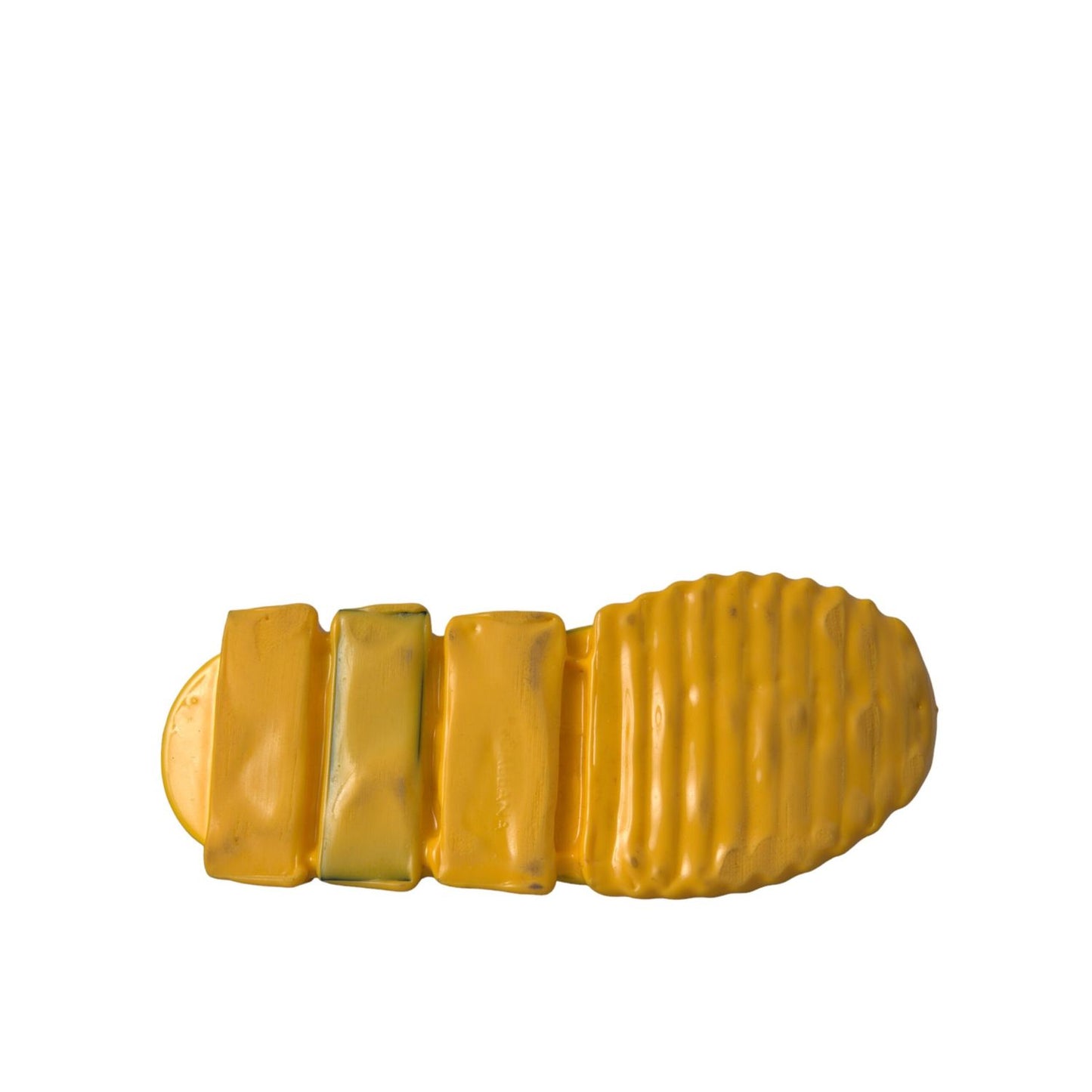 Dolce & Gabbana Yellow Sorrento Slip On Sneakers Women Shoes