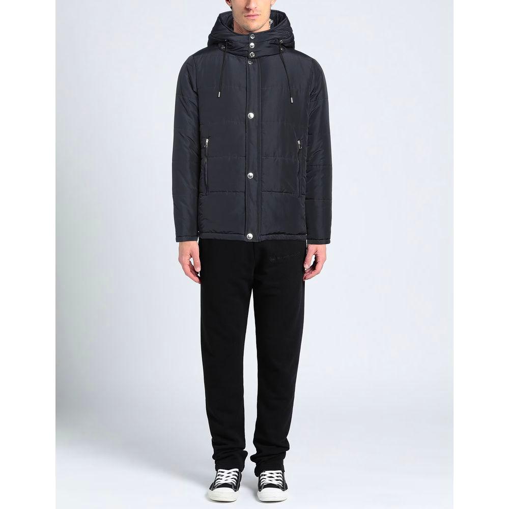 Aquascutum Blue Polyamide Men's Jacket