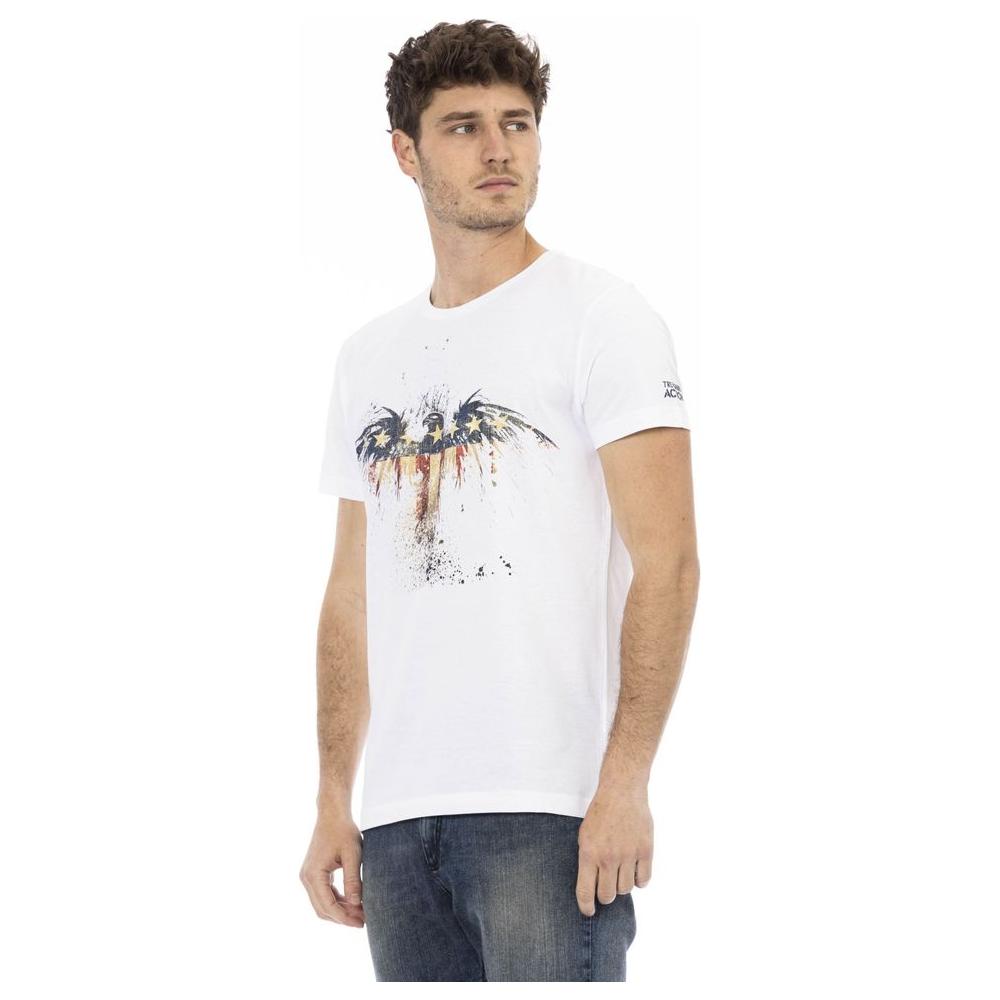 Trussardi Action White Cotton T-Shirt