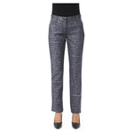 BYBLOS Black Viscose Women Pants BY-17630-W28