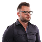 Lozza Black Men Glasses Frame
