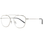 Bally Gray Men Glasses Frame, full-rim metal and plastic, stylish grey color, size 53-18-145, includes branded case, no spring hinge.
