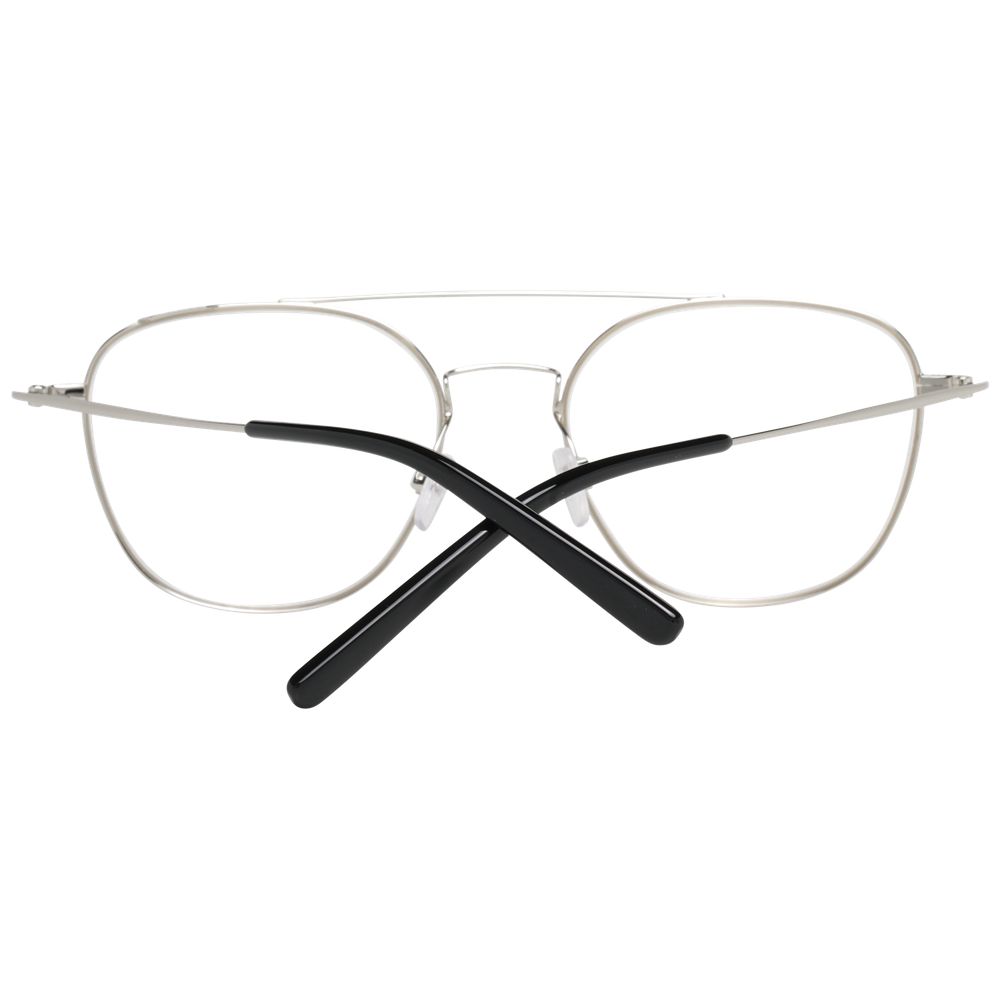 Bally Gray Men Glasses Frame, full-rim metal & plastic, size 53-18-145 with grey color, includes branded case, no spring hinge.