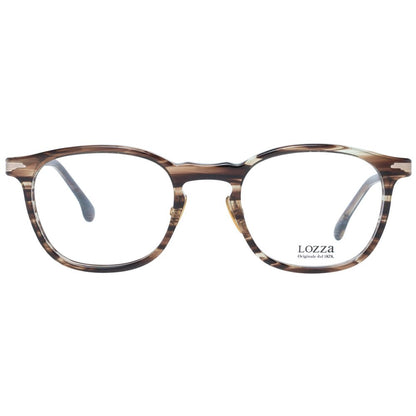 Lozza Brown Plastic Glasses (Frames)
