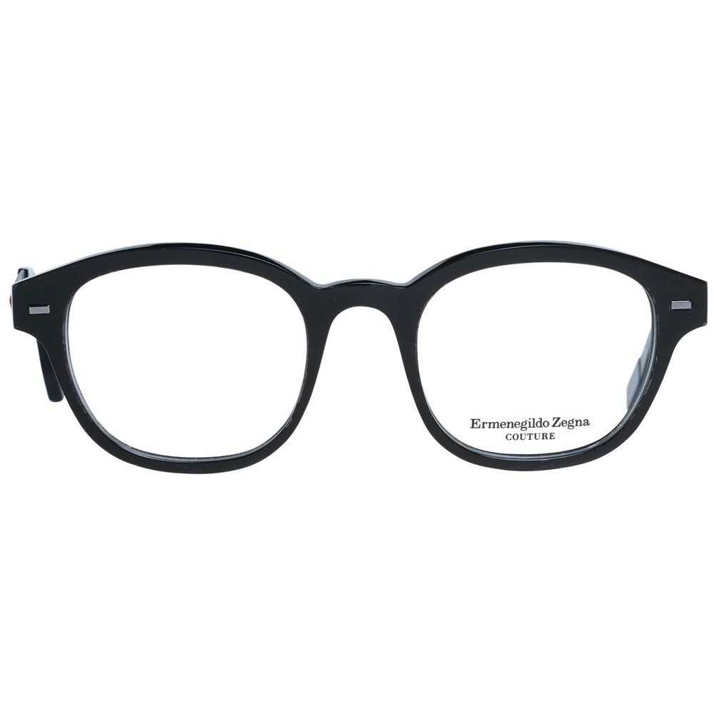 Ermenegildo Zegna Black Horn Glasses (Frames)