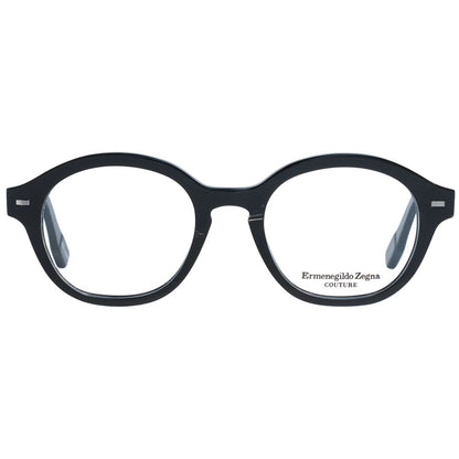 Ermenegildo Zegna Black Horn Glasses (Frames)