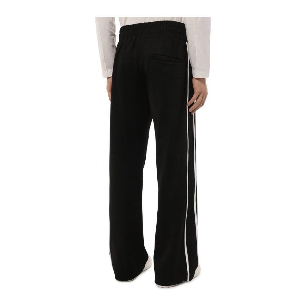 Comme Des Fuckdown Black Polyester Men Tracksuit Trousers