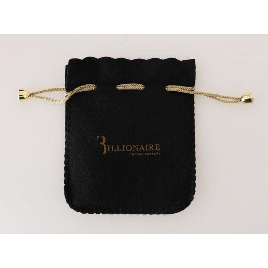 Billionaire Italian Couture Brown Leather Cardholder Wallet VAS1448